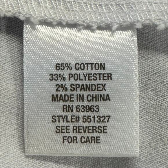 NWOT, Cb Established 1962 Women’s Sz M White Denim w/Pockets Button Down Jacket - Picture 15 of 16